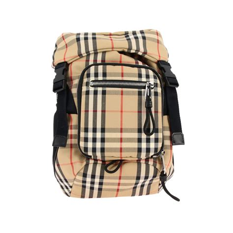 burberry men's leather backpack|burberry backpack outlet.